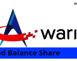 Warid Balance Share